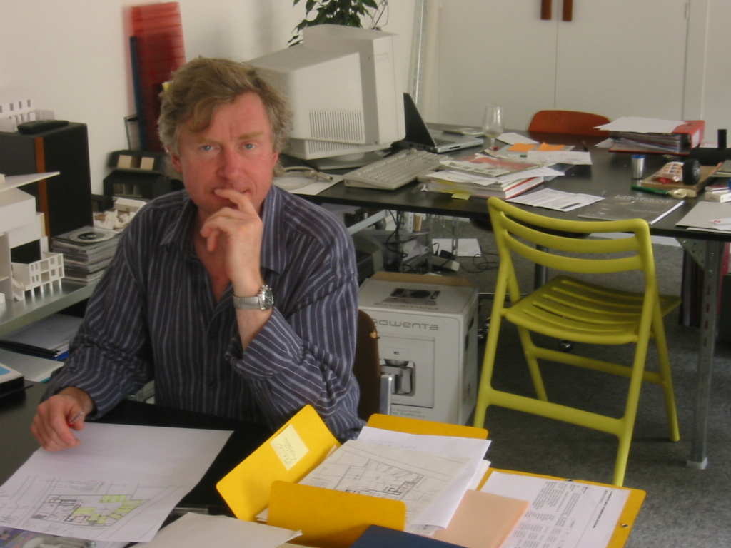 Petr Opelik, cabinet d'architecture Liegois-Opelik Architectes, rue des taillandiers, Paris 11ème, proche de la Bastille.